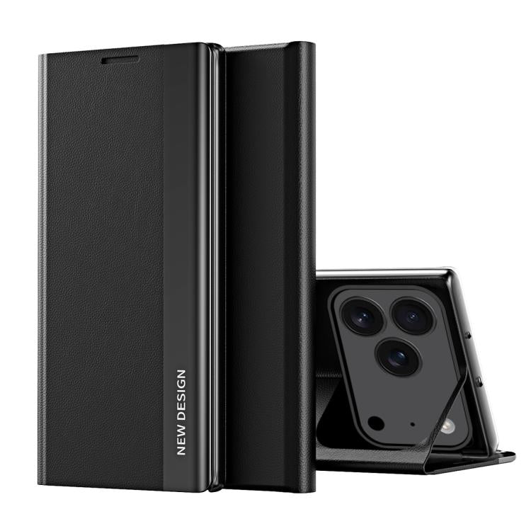 Ốp điện thoại da mạ điện hút bên cạnh, dành cho iPhone 17e / 16e, iPhone 17 Pro Max, iPhone 17 Pro, iPhone 17, iPhone Air, iPhone 16 Pro Max