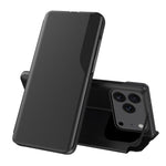 Ốp điện thoại da gập hiển thị bên cạnh, dành cho iPhone 17e / 16e, iPhone 17 Pro Max, iPhone 17 Pro, iPhone 17, iPhone Air, iPhone 16 Pro Max, iPhone 16 Pro, iPhone 16 Plus