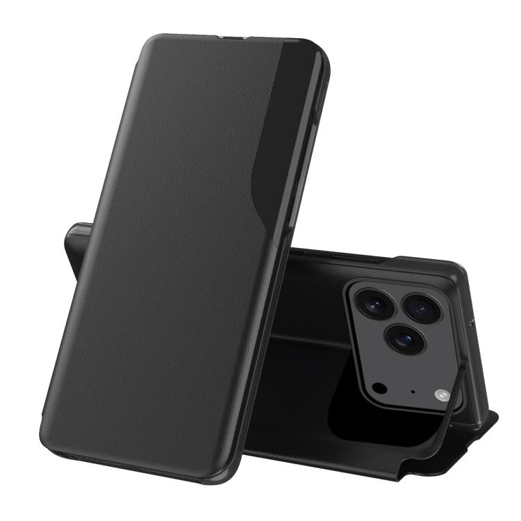 Ốp điện thoại da gập hiển thị bên cạnh, dành cho iPhone 17e / 16e, iPhone 17 Pro Max, iPhone 17 Pro, iPhone 17, iPhone Air, iPhone 16 Pro Max, iPhone 16 Pro, iPhone 16 Plus