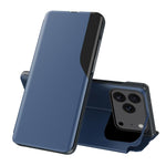 Ốp điện thoại da gập hiển thị bên cạnh, dành cho iPhone 17e / 16e, iPhone 17 Pro Max, iPhone 17 Pro, iPhone 17, iPhone Air, iPhone 16 Pro Max, iPhone 16 Pro, iPhone 16 Plus