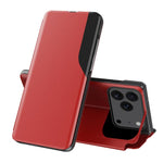 Ốp điện thoại da gập hiển thị bên cạnh, dành cho iPhone 17e / 16e, iPhone 17 Pro Max, iPhone 17 Pro, iPhone 17, iPhone Air, iPhone 16 Pro Max, iPhone 16 Pro, iPhone 16 Plus