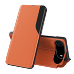 Ốp điện thoại da gập hiển thị bên cạnh, dành cho iPhone 17e / 16e, iPhone 17 Pro Max, iPhone 17 Pro, iPhone 17, iPhone Air, iPhone 16 Pro Max, iPhone 16 Pro, iPhone 16 Plus