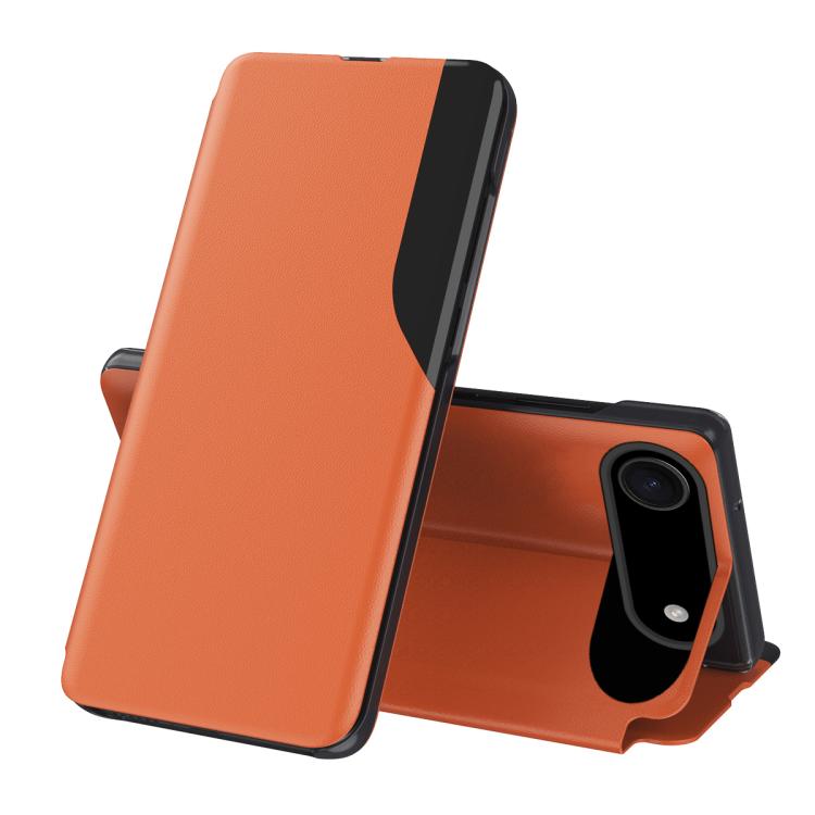 Ốp điện thoại da gập hiển thị bên cạnh, dành cho iPhone 17e / 16e, iPhone 17 Pro Max, iPhone 17 Pro, iPhone 17, iPhone Air, iPhone 16 Pro Max, iPhone 16 Pro, iPhone 16 Plus