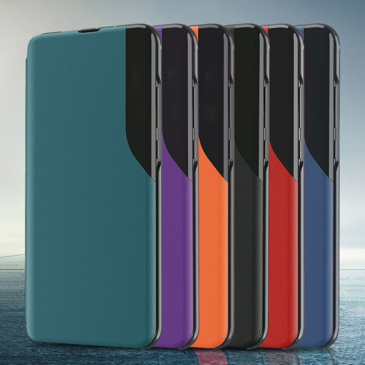Ốp điện thoại da gập hiển thị bên cạnh, dành cho iPhone 17e / 16e, iPhone 17 Pro Max, iPhone 17 Pro, iPhone 17, iPhone Air, iPhone 16 Pro Max, iPhone 16 Pro, iPhone 16 Plus
