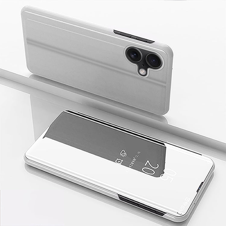 Ốp lưng điện thoại da gương mạ phản chiếu ngang có giá đỡ, Dành cho iPhone 16 Pro, Dành cho iPhone 16 Plus, Dành cho iPhone 16, Dành cho iPhone 15 Pro Max, Dành cho iPhone 15 Pro, Dành cho iPhone 15 Plus