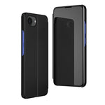 Ốp điện thoại da gập ngang gương mạ điện có giá đỡ, dành cho iPhone 17e / 16e, iPhone 17 Pro Max, iPhone 17 Pro, iPhone 17, iPhone Air, iPhone 16 Pro Max