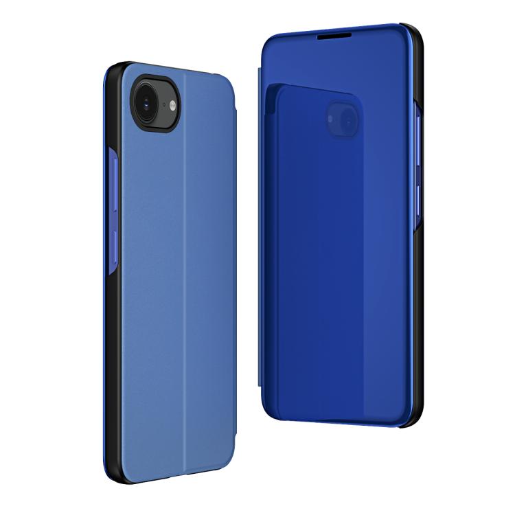 Ốp điện thoại da gập ngang gương mạ điện có giá đỡ, dành cho iPhone 17e / 16e, iPhone 17 Pro Max, iPhone 17 Pro, iPhone 17, iPhone Air, iPhone 16 Pro Max