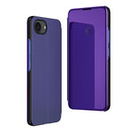 Ốp điện thoại da gập ngang gương mạ điện có giá đỡ, dành cho iPhone 17e / 16e, iPhone 17 Pro Max, iPhone 17 Pro, iPhone 17, iPhone Air, iPhone 16 Pro Max