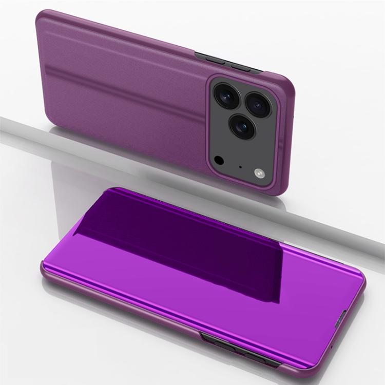 Ốp điện thoại da gập ngang gương mạ điện có giá đỡ, dành cho iPhone 17e / 16e, iPhone 17 Pro Max, iPhone 17 Pro, iPhone 17, iPhone Air, iPhone 16 Pro Max
