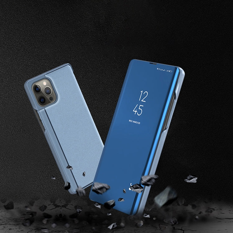 Ốp điện thoại da gập ngang gương mạ điện có giá đỡ, dành cho iPhone 17e / 16e, iPhone 17 Pro Max, iPhone 17 Pro, iPhone 17, iPhone Air, iPhone 16 Pro Max