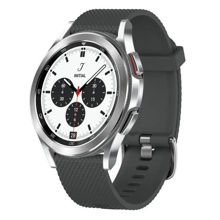 Dây đồng hồ silicone họa tiết kim cương 20mm, cho Samsung Galaxy Watch 4 Classic 42mm, cho Samsung Galaxy Watch Active 2 44mm, cho Samsung Galaxy Watch Active 2 40mm, cho Samsung Galaxy Watch 42mm