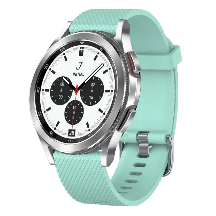 Dây đồng hồ silicone họa tiết kim cương 20mm, cho Samsung Galaxy Watch 4 Classic 42mm, cho Samsung Galaxy Watch Active 2 44mm, cho Samsung Galaxy Watch Active 2 40mm, cho Samsung Galaxy Watch 42mm