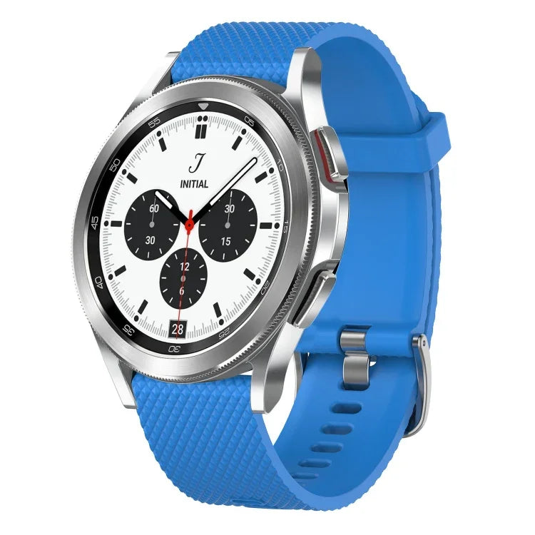 Dây đồng hồ silicone họa tiết kim cương 20mm, cho Samsung Galaxy Watch 4 Classic 42mm, cho Samsung Galaxy Watch Active 2 44mm, cho Samsung Galaxy Watch Active 2 40mm, cho Samsung Galaxy Watch 42mm