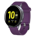 Dây đồng hồ silicone họa tiết kim cương 20mm, cho Samsung Galaxy Watch 4 Classic 42mm, cho Samsung Galaxy Watch Active 2 44mm, cho Samsung Galaxy Watch Active 2 40mm, cho Samsung Galaxy Watch 42mm