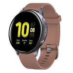 Dây đồng hồ silicone họa tiết kim cương 20mm, cho Samsung Galaxy Watch 4 Classic 42mm, cho Samsung Galaxy Watch Active 2 44mm, cho Samsung Galaxy Watch Active 2 40mm, cho Samsung Galaxy Watch 42mm