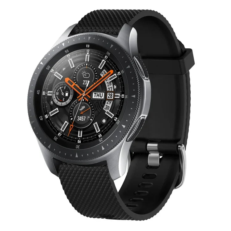 Dây đồng hồ silicone họa tiết kim cương 20mm, cho Samsung Galaxy Watch 4 Classic 42mm, cho Samsung Galaxy Watch Active 2 44mm, cho Samsung Galaxy Watch Active 2 40mm, cho Samsung Galaxy Watch 42mm