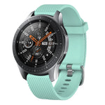 Dây đồng hồ silicone họa tiết kim cương 20mm, cho Samsung Galaxy Watch 4 Classic 42mm, cho Samsung Galaxy Watch Active 2 44mm, cho Samsung Galaxy Watch Active 2 40mm, cho Samsung Galaxy Watch 42mm