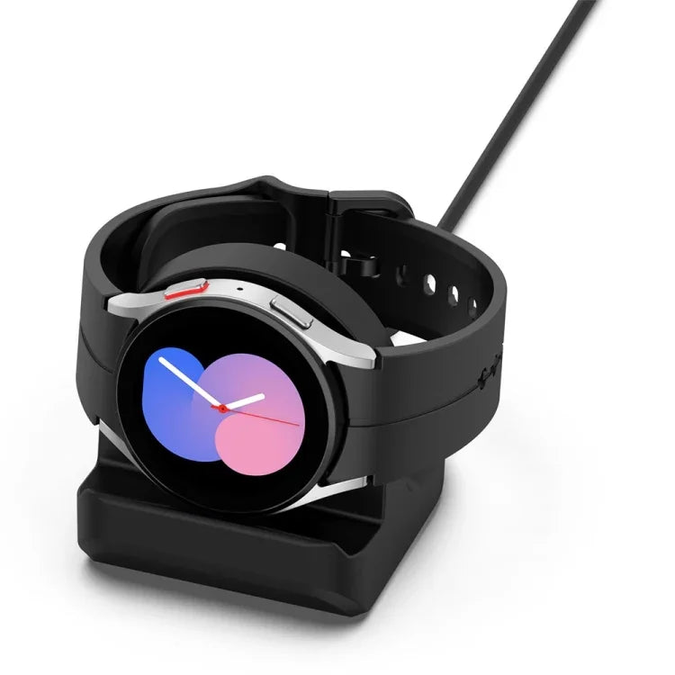 Đế sạc silicone JUNSUNMAY chống trượt, Dành cho Samsung Galaxy Watch6 / Watch6 Classic / Watch5 / Watch5 Pro