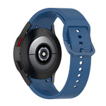 Bộ dây đeo silicone điều chỉnh + kính cường lực PMMA phủ toàn màn hình JUNSUNMAY, dành cho Samsung Galaxy Watch6 Classic 43mm, Samsung Galaxy Watch5 44mm, Samsung Galaxy Watch5 Pro 45mm