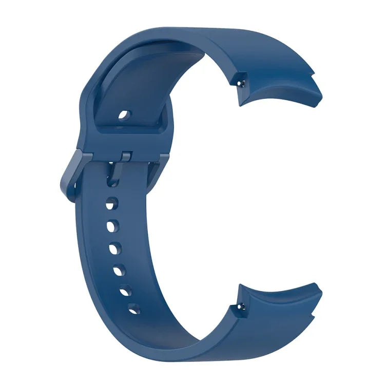 Dây đeo silicone JUNSUNMAY điều chỉnh + Bộ bảo vệ màn hình PMMA phủ toàn diện, Dành cho Samsung Galaxy Watch5 40mm, Dành cho Samsung Galaxy Watch4 44mm, Dành cho Samsung Galaxy Watch4 40mm