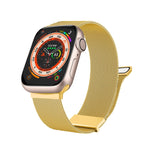 Milan Double Magnetic Steel Mesh Watch Band, For Apple Watch Ultra 49mm, For Apple Watch 8 41mm, For Apple Watch 8 45mm, For Apple Watch SE 2022 40mm, For Apple Watch SE 2022 44mm, For Apple Watch 7 41mm