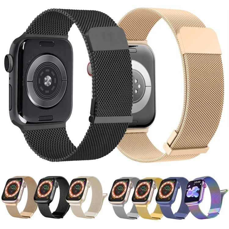 Dây đồng hồ lưới thép từ tính đôi Milan, Dành cho Apple Watch 2 38mm, Dành cho Apple Watch 42mm, Dành cho Apple Watch 38mm