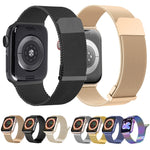 Dây đồng hồ lưới thép đôi Milan nam châm, dành cho Apple Watch 5 40mm, dành cho Apple Watch 4 44mm, dành cho Apple Watch 4 40mm, dành cho Apple Watch 3 38mm, dành cho Apple Watch 3 42mm, dành cho Apple Watch 2 42mm