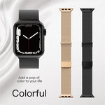 Dây đồng hồ lưới thép đôi Milan nam châm, dành cho Apple Watch 5 40mm, dành cho Apple Watch 4 44mm, dành cho Apple Watch 4 40mm, dành cho Apple Watch 3 38mm, dành cho Apple Watch 3 42mm, dành cho Apple Watch 2 42mm