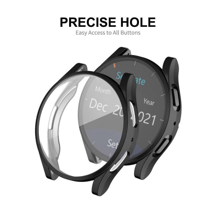 Ốp TPU mềm mạ điện phủ toàn bộ ENKAY Hat-Prince có bảo vệ màn hình, dành cho Samsung Galaxy Watch6 44mm, dành cho Samsung Galaxy Watch6 40mm