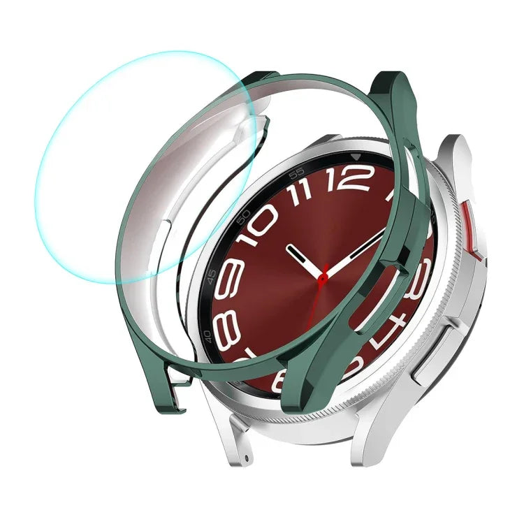 Ốp TPU mềm mạ điện ENKAY Hat-Prince + Miếng dán kính 9H 0.2mm, Dành cho Samsung Galaxy Watch6 Classic 47mm, Dành cho Samsung Galaxy Watch6 Classic 43mm