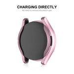 Ốp TPU mềm mạ điện ENKAY Hat-Prince + Miếng dán kính 9H 0.2mm, Dành cho Samsung Galaxy Watch6 Classic 47mm, Dành cho Samsung Galaxy Watch6 Classic 43mm