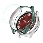 Ốp TPU mềm mạ điện ENKAY Hat-Prince + Miếng dán kính 9H 0.2mm, Dành cho Samsung Galaxy Watch6 Classic 47mm, Dành cho Samsung Galaxy Watch6 Classic 43mm