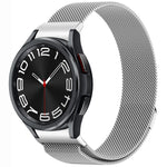 Button Style Milan Magnetic Metal Watch Band, For Samsung Galaxy Watch 6 Classic, For Samsung Galaxy Watch5 / 5 Pro, For Samsung Galaxy Watch4 / 4 Classic 46mm, For Samsung Galaxy Watch3 41mm