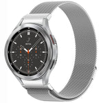 Button Style Milan Magnetic Metal Watch Band, For Samsung Galaxy Watch 6 Classic, For Samsung Galaxy Watch5 / 5 Pro, For Samsung Galaxy Watch4 / 4 Classic 46mm, For Samsung Galaxy Watch3 41mm