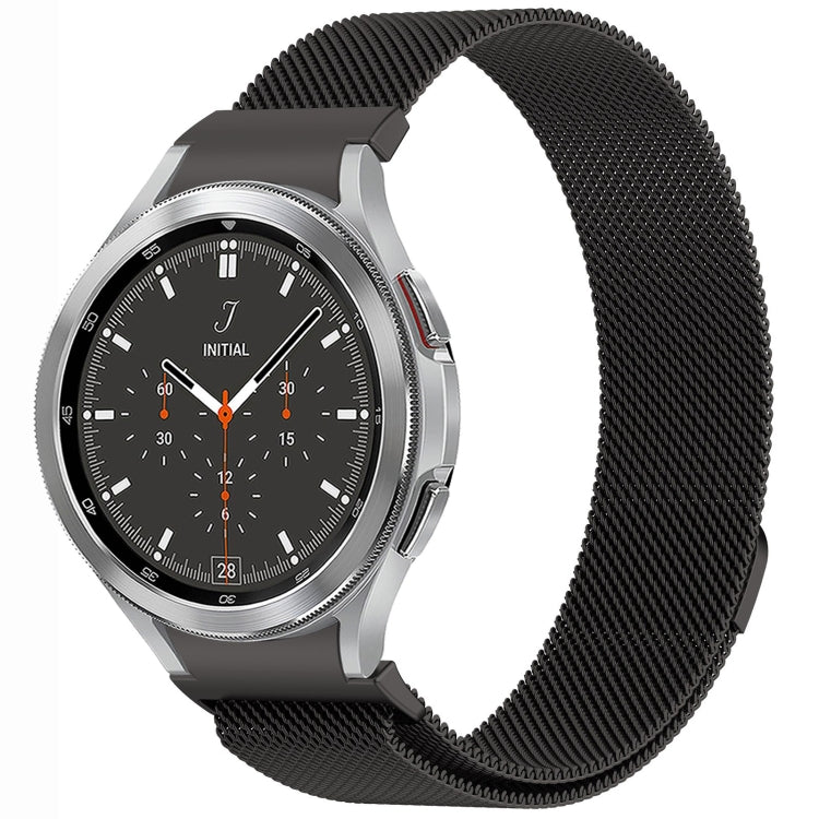 Button Style Milan Magnetic Metal Watch Band, For Samsung Galaxy Watch 6 Classic, For Samsung Galaxy Watch5 / 5 Pro, For Samsung Galaxy Watch4 / 4 Classic 46mm, For Samsung Galaxy Watch3 41mm