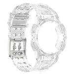 Dây đồng hồ silicone tích hợp TPU, Dành cho Samsung Galaxy Watch6 44mm, Dành cho Samsung Galaxy Watch6 40mm