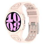 Dây đồng hồ silicone tích hợp TPU, Dành cho Samsung Galaxy Watch6 44mm, Dành cho Samsung Galaxy Watch6 40mm