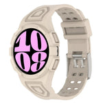Dây đồng hồ silicone tích hợp TPU, Dành cho Samsung Galaxy Watch6 44mm, Dành cho Samsung Galaxy Watch6 40mm