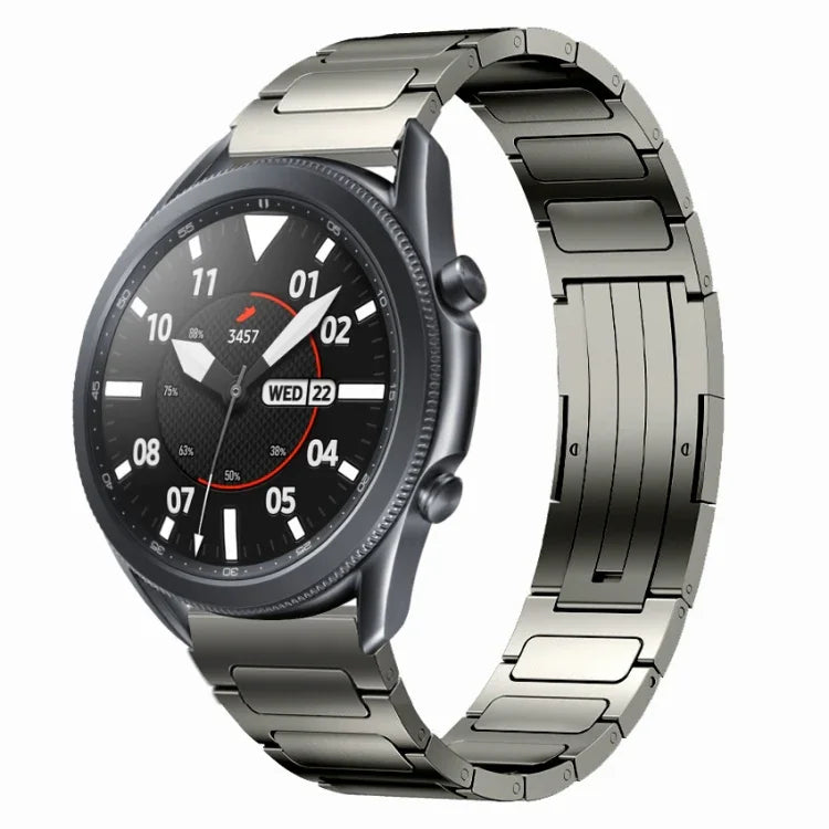 Dây đồng hồ hợp kim titan hình chữ I 22mm, Dành cho Samsung Galaxy Watch3 45mm, Dành cho Samsung Gear S3 Classic, Dành cho Samsung Gear S3 Frontier