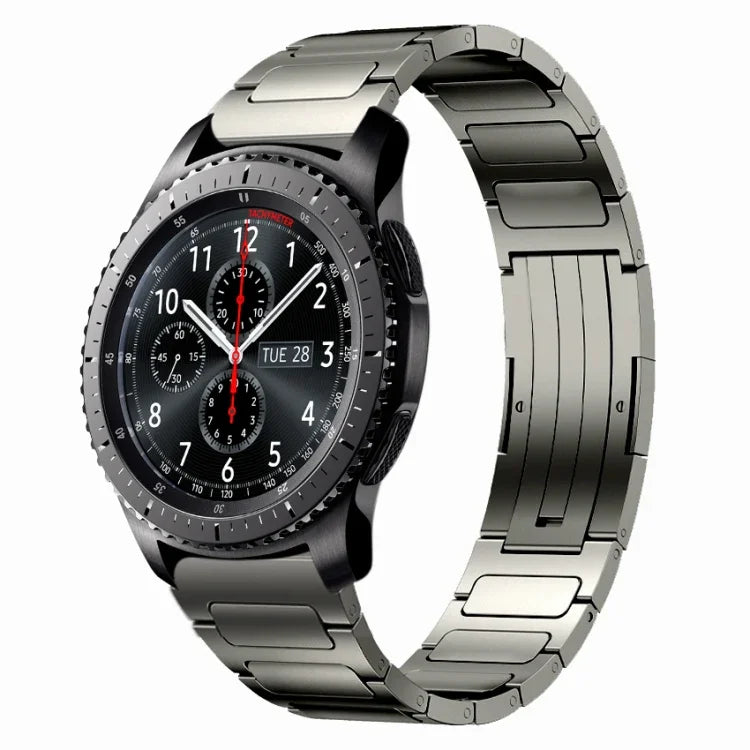 Dây đồng hồ hợp kim titan hình chữ I 22mm, Dành cho Samsung Galaxy Watch3 45mm, Dành cho Samsung Gear S3 Classic, Dành cho Samsung Gear S3 Frontier