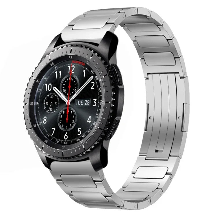 Dây đồng hồ hợp kim titan hình chữ I 22mm, Dành cho Samsung Galaxy Watch3 45mm, Dành cho Samsung Gear S3 Classic, Dành cho Samsung Gear S3 Frontier