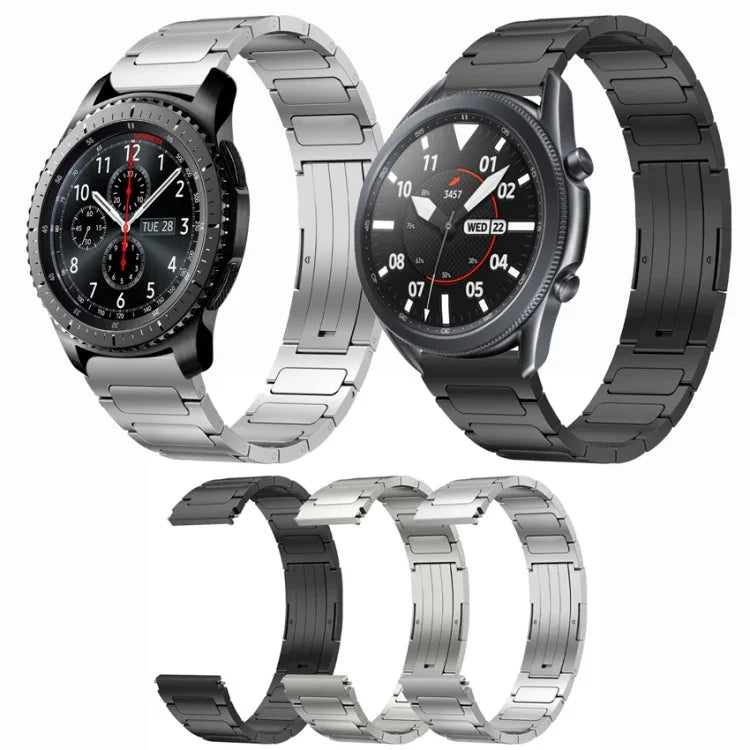 Dây đồng hồ hợp kim titan hình chữ I 22mm, Dành cho Samsung Galaxy Watch3 45mm, Dành cho Samsung Gear S3 Classic, Dành cho Samsung Gear S3 Frontier