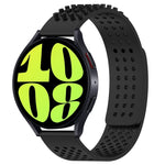 Dây đồng hồ silicone thoáng khí 3D chấm lỗ 20mm, dành cho Samsung Galaxy Watch 6 Classic 47mm, dành cho Samsung Galaxy Watch 6 44mm, dành cho Samsung Galaxy Watch 6 40mm