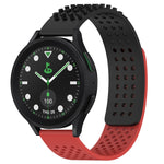 Dây đồng hồ silicone thoáng khí 3D chấm lỗ 20mm, dành cho Samsung Galaxy Watch 6 Classic 43mm, dành cho Samsung Galaxy Watch 5 Pro Golf Edition, dành cho Samsung Galaxy Watch 5 Golf Edition