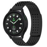 Dây đồng hồ silicone thoáng khí 3D chấm lỗ 20mm, dành cho Samsung Galaxy Watch 6 Classic 43mm, dành cho Samsung Galaxy Watch 5 Pro Golf Edition, dành cho Samsung Galaxy Watch 5 Golf Edition
