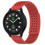 Dây đồng hồ silicone thoáng khí 3D chấm lỗ 20mm, dành cho Samsung Galaxy Watch 6 Classic 43mm, dành cho Samsung Galaxy Watch 5 Pro Golf Edition, dành cho Samsung Galaxy Watch 5 Golf Edition