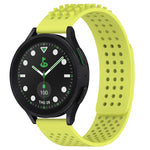 Dây đồng hồ silicone thoáng khí 3D chấm lỗ 20mm, dành cho Samsung Galaxy Watch 6 Classic 43mm, dành cho Samsung Galaxy Watch 5 Pro Golf Edition, dành cho Samsung Galaxy Watch 5 Golf Edition