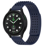 Dây đồng hồ silicone thoáng khí 3D chấm lỗ 20mm, dành cho Samsung Galaxy Watch 6 Classic 43mm, dành cho Samsung Galaxy Watch 5 Pro Golf Edition, dành cho Samsung Galaxy Watch 5 Golf Edition