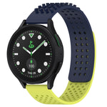 Dây đồng hồ silicone thoáng khí 3D chấm lỗ 20mm, dành cho Samsung Galaxy Watch 6 Classic 43mm, dành cho Samsung Galaxy Watch 5 Pro Golf Edition, dành cho Samsung Galaxy Watch 5 Golf Edition
