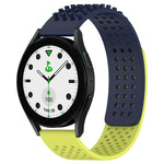 Dây đồng hồ silicone thoáng khí 3D chấm lỗ 20mm, dành cho Samsung Galaxy Watch 6 Classic 43mm, dành cho Samsung Galaxy Watch 5 Pro Golf Edition, dành cho Samsung Galaxy Watch 5 Golf Edition